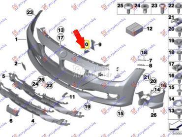 NOSAC PREDNJEG BRANIKA za BMW Serija 4 od 2014. do 2020. god.
