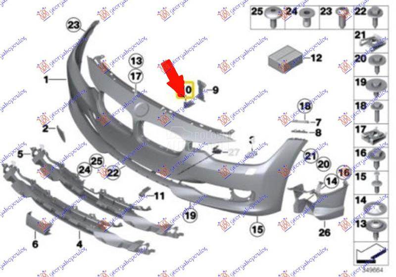 NOSAC PREDNJEG BRANIKA