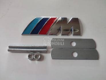 Natpis M hrom za masku za BMW 320