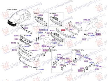 APSORBER PREDNJEG BRANIKA (O) za Kia Stonic od 2017. do 2025. god.