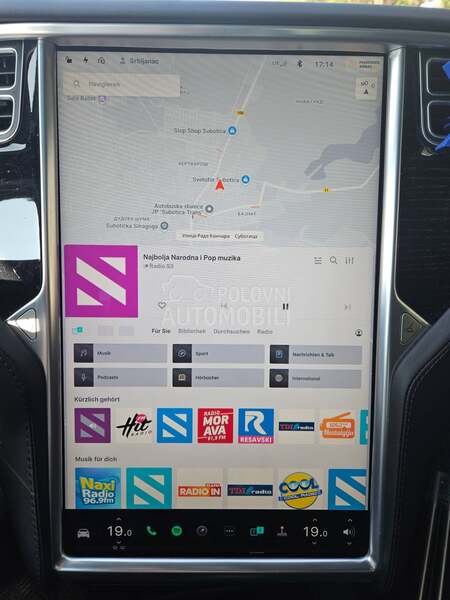 Tesla Model X 90d CCS2