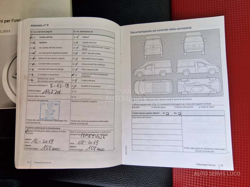 Volkswagen Caddy Maxi 1.4 TGI s ervisiran
