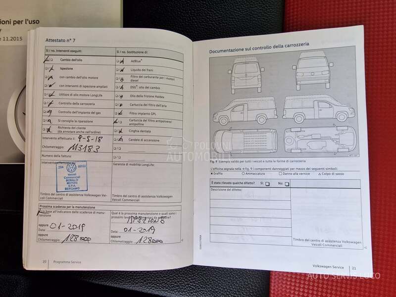 Volkswagen Caddy Maxi 1.4 TGI s ervisiran