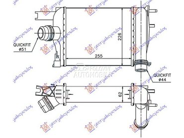 Interkuler za Renault 2 motora od 2017. do 2020. god.