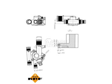 Termostat za Opel Astra od 1998. do 2004. god.