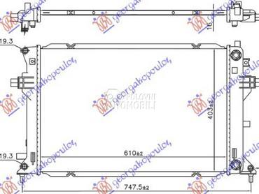 Hladnjak za Hyundai Kona od 2020. do 2023. god.