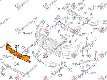 Lajsna za Mitsubishi Outlander od 2016. do 2020. god.