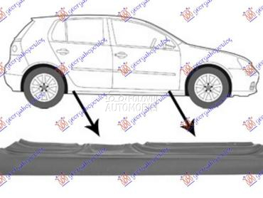 Prag - sajtna za Volkswagen Golf 5 od 2004. do 2008. god.