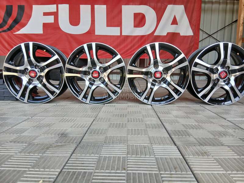 Aluminijumske felne Fiat 14" 4 x 98