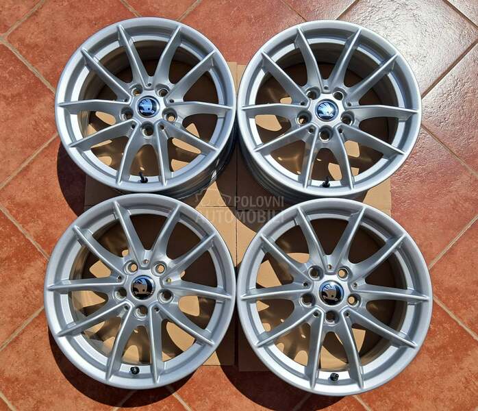 Aluminijumske felne Skoda kao nove 16" 5 x 112