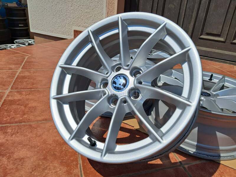 Aluminijumske felne Skoda kao nove 16" 5 x 112