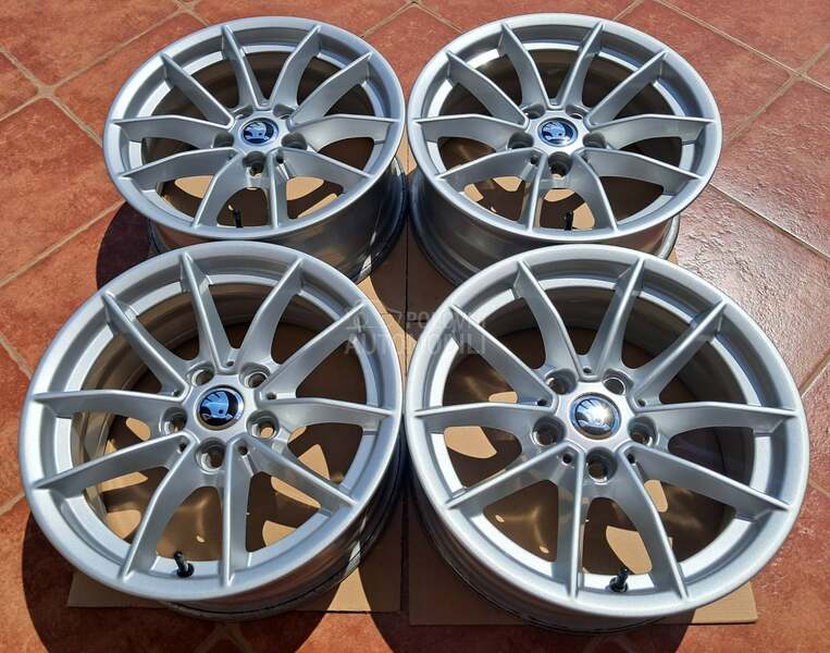 Aluminijumske felne Skoda kao nove 16" 5 x 112