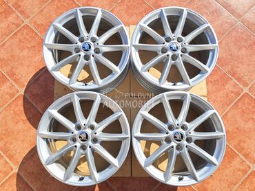 Aluminijumske felne Skoda kao nove 17" 5 x 112