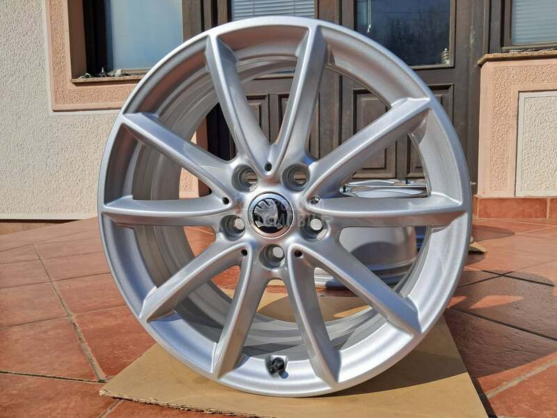 Aluminijumske felne Skoda kao nove 17" 5 x 112