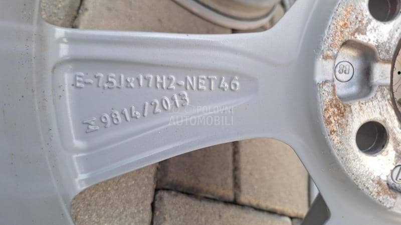 Aluminijumske felne A1 17" 5 x 100