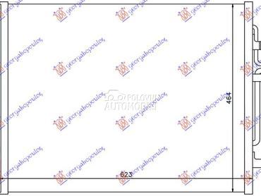 Hladnjak klime za Land Rover Discovery Sport od 2014. do 2016. god.