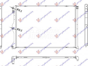 Hladnjak za Lexus RX od 2015. do 2020. god.