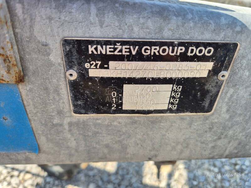 Knežev Trailers Trasporter 2,7 G