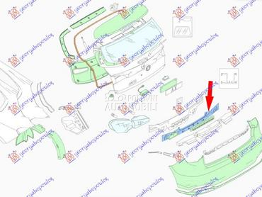 Vezni lim za Fiat Tipo od 2016. do 2021. god.