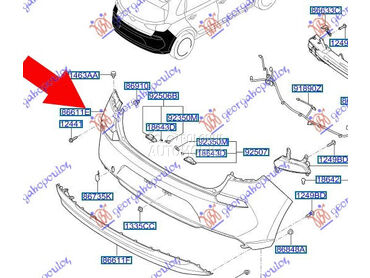 Branik za Hyundai i30 od 2017. do 2020. god.