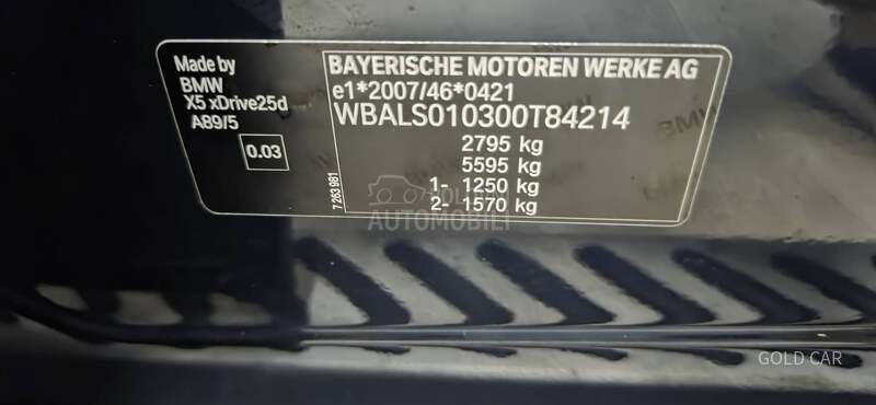 BMW X5 25Xdrive xLine