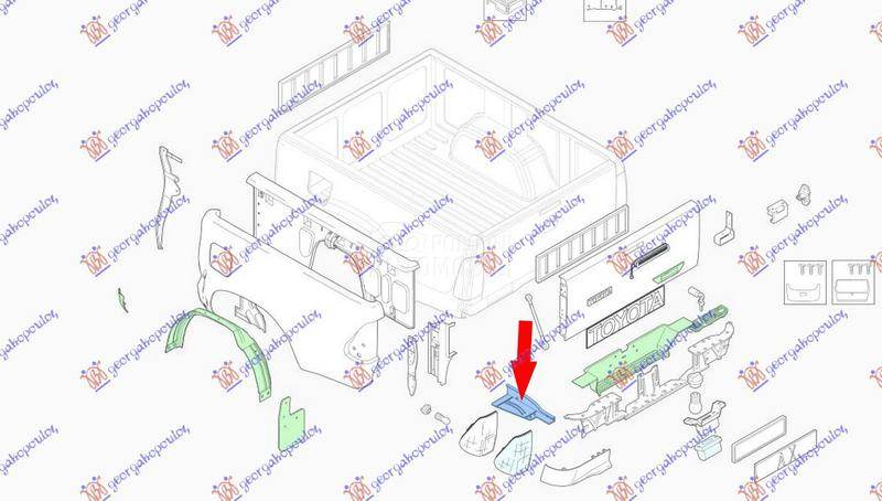 NOSAC ZADNJEG BRANIKA