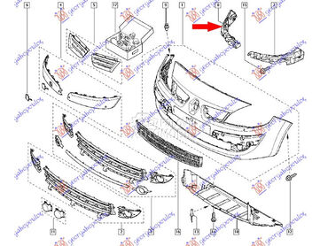 Nosac Fara za Renault Scenic od 2003. do 2009. god.