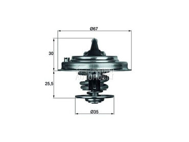 Termostat za Volkswagen Passat od 1996. do 2000. god.