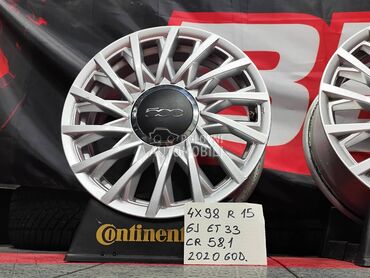 Aluminijumske felne  15" 4 x 98