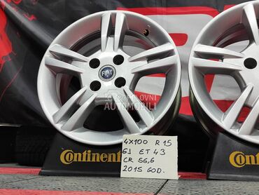 Aluminijumske felne  15" 4 x 100