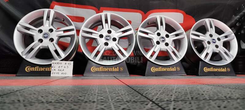 Aluminijumske felne  15" 4 x 100