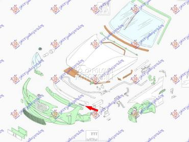 NOSAC PREDNJEG BRANIKA za BMW Serija 2 od 2014. do 2019. god.