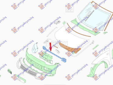 Sina branika za Suzuki Ignis od 2016. do 2020. god.