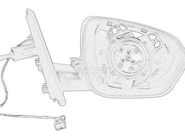 Retrovizor za Dacia Duster od 2017. do 2022. god.
