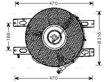 Ventilator za Suzuki Vitara od 1992. do 1998. god.