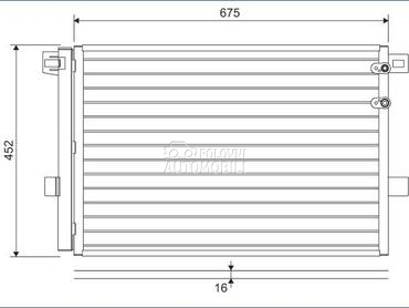 Hladnjak Klime za Volkswagen Amarok