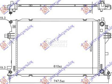 Hladnjak za Kia Niro