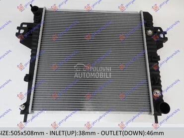 Hladnjak za Jeep Cherokee od 2002. do 2008. god.