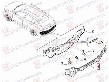 Vezni lim za Fiat Tipo od 2016. do 2021. god.