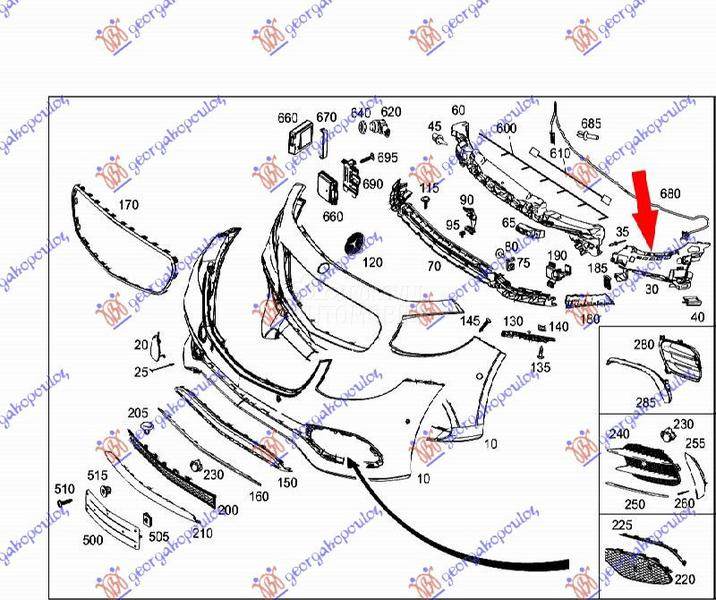NOSAC PREDNJEG BRANIKA