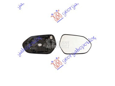 Staklo retrovizora za Toyota Prius od 2016. do 2019. god.