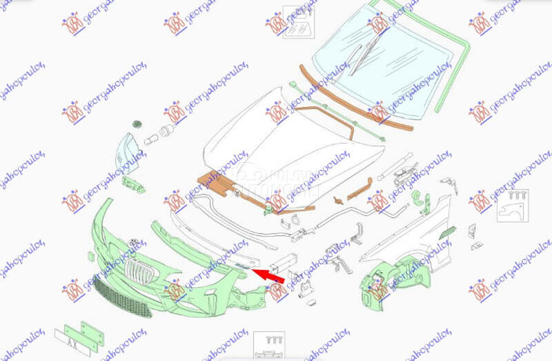 NOSAC PREDNJEG BRANIKA