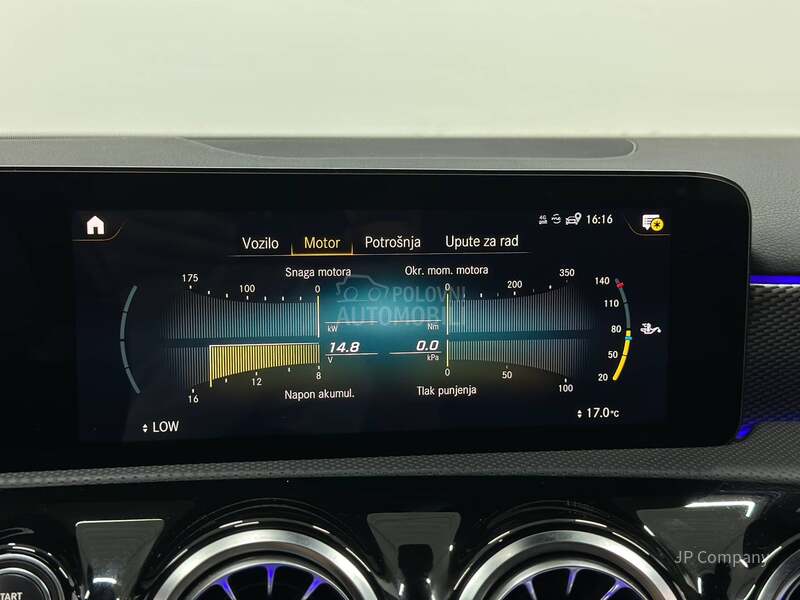 Mercedes Benz A 160 AMB 109 HP POCET