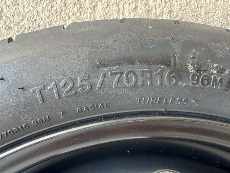 Rezerni točak ćopavac 5x112 R16