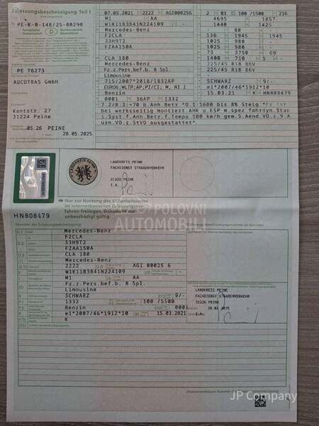 Mercedes Benz CLA 180 AMB AUT