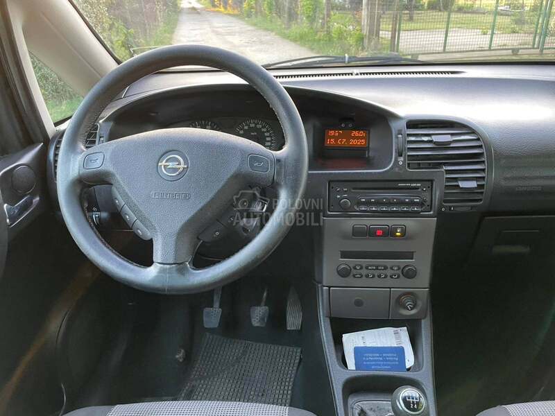 Opel Zafira 7 sedista CNG