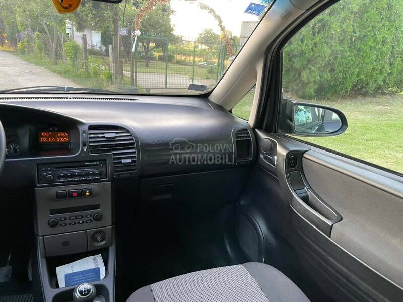 Opel Zafira 7 sedista CNG