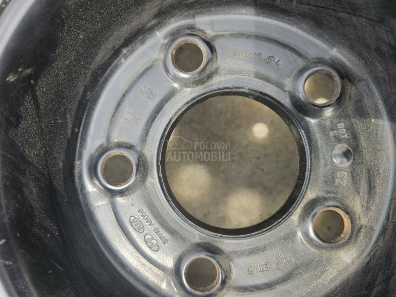 Čelične felne  15" 5 x 114.3