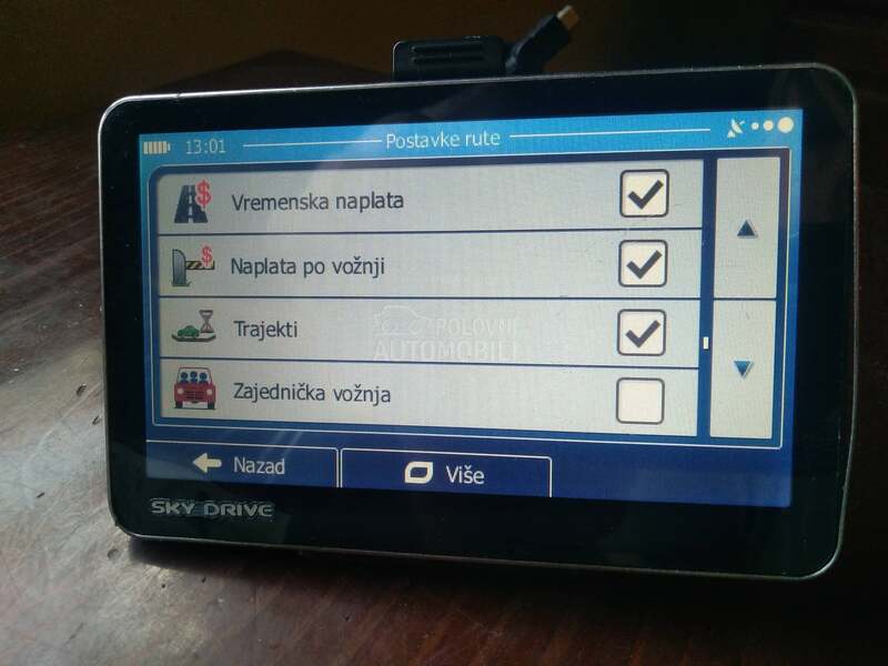 gps sky drive 5 inča-nove mape
