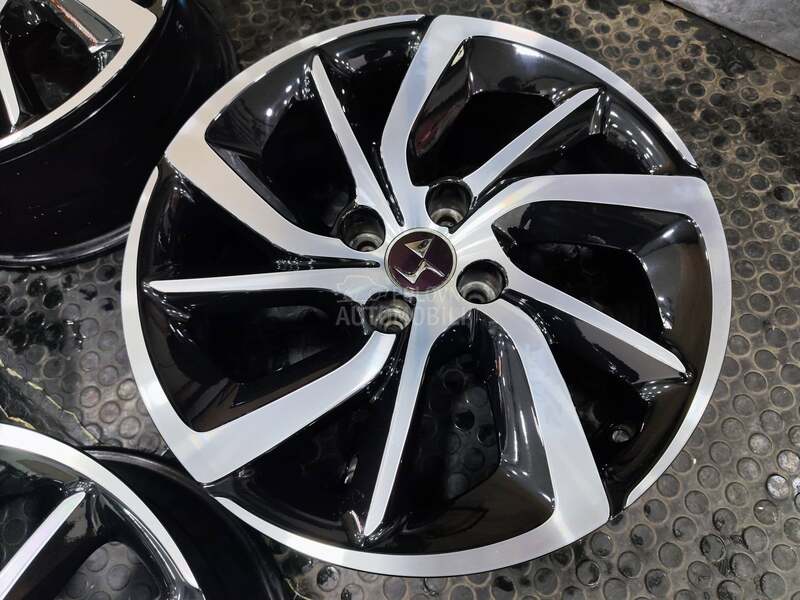 Aluminijumske felne citroen ds3 17 org 17" 4 x 108